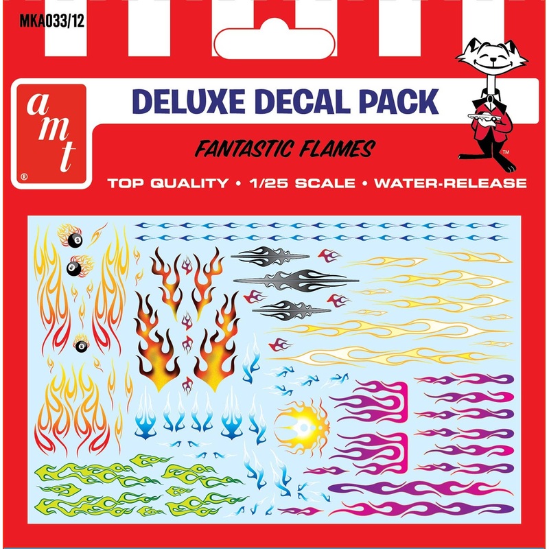 1/25 Fantastic Flames Decal Pack