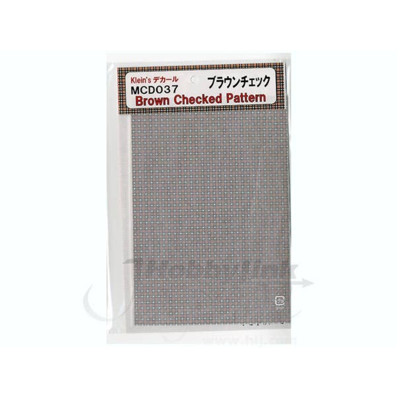 1/35 Brown Check Pattern