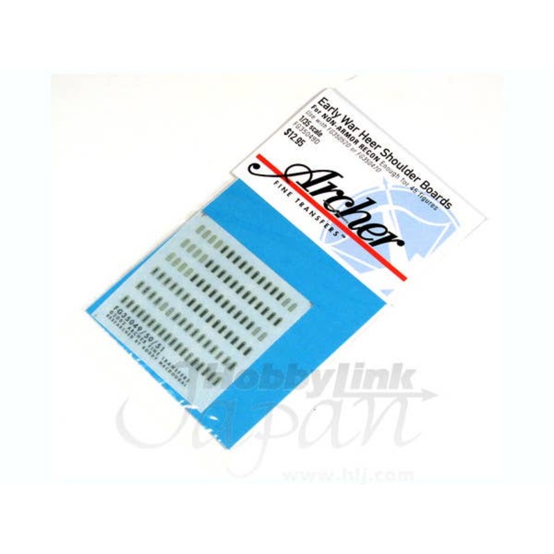 1/35 Early War Heer Shoulder Boards for Non-Armor Recon Troops