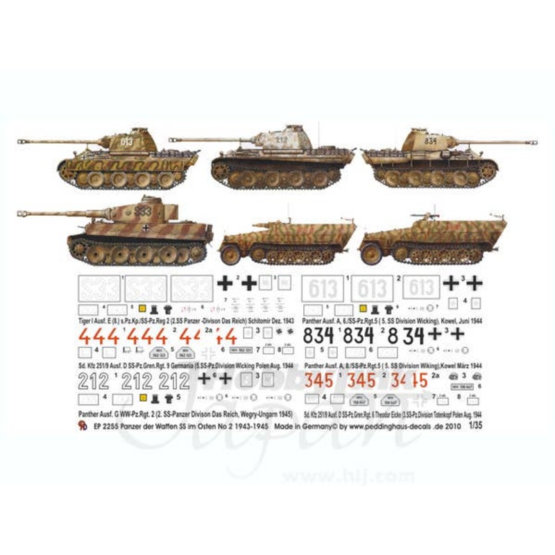 1/35 Tanks of the Waffen SS in Russia No. 2 1943-45