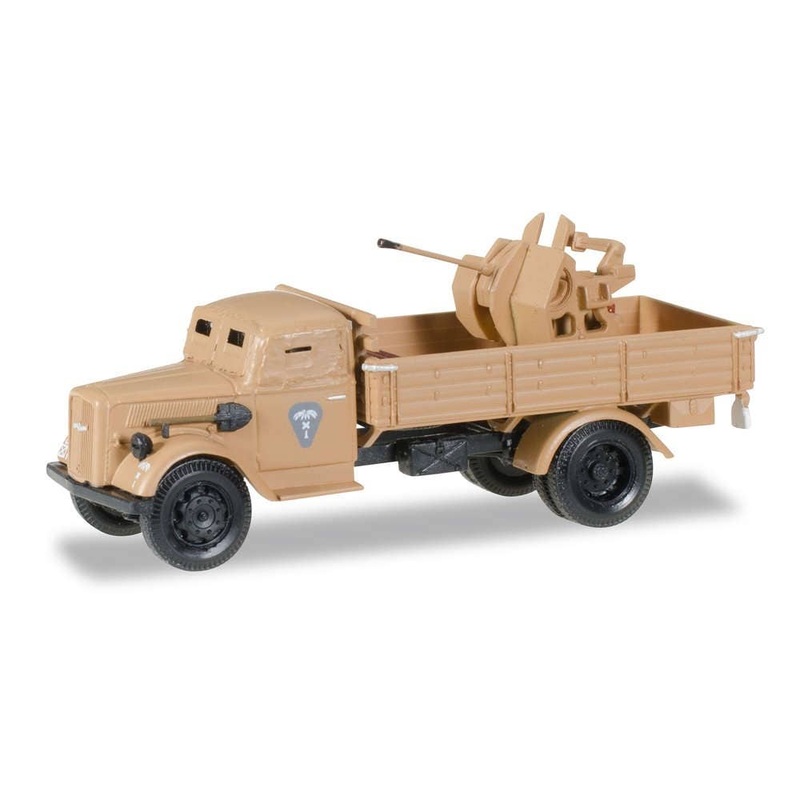 1/87 Opel Blitz LKW Armored with 20mm Cannon