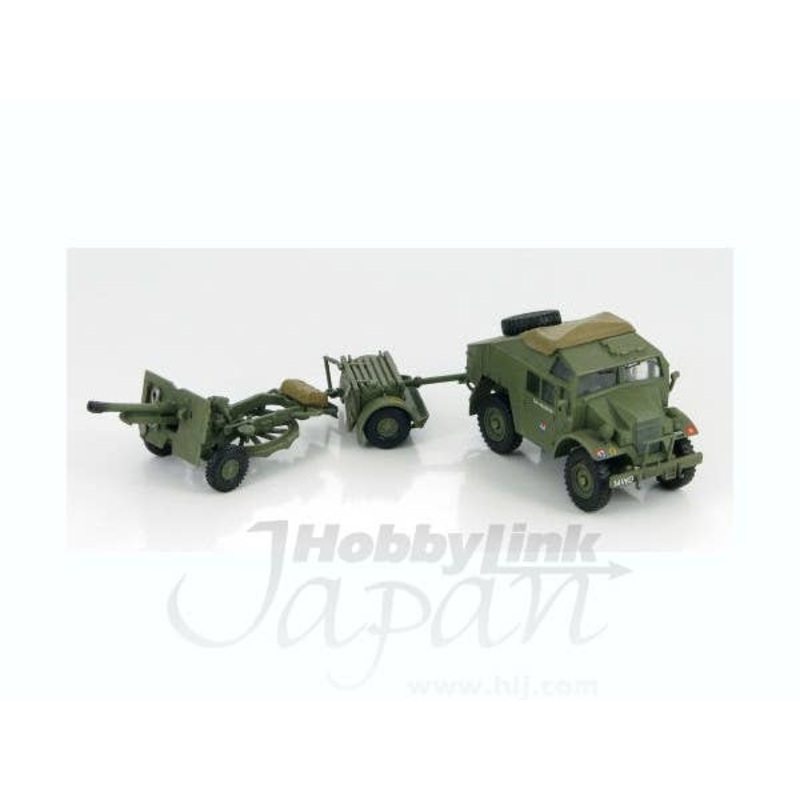 1/72 British Quad Gun Tractor Canadian 1st Infantry Division England March 1942