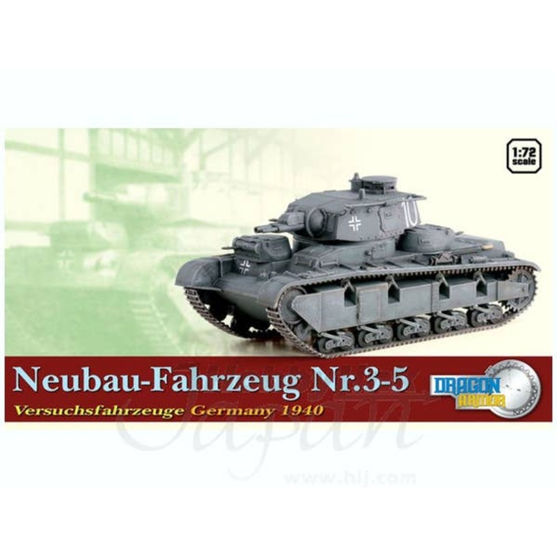 1/72 German Neubau-Fahrzeug Nr.3-5 Versuchsfahrzeuge German 1940