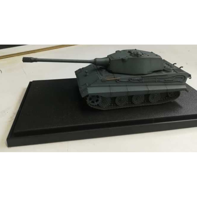 1/72 German WWII E-75 Heavy Tank with 128 Gun, 1946, German Grey Color