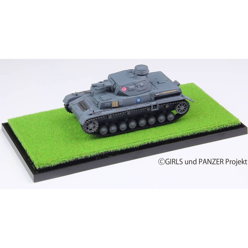 1/72 Girls und Panzer Tenohira Tank Road Collection Panzer IV D-type Anglerfish Team Meadow Battle!