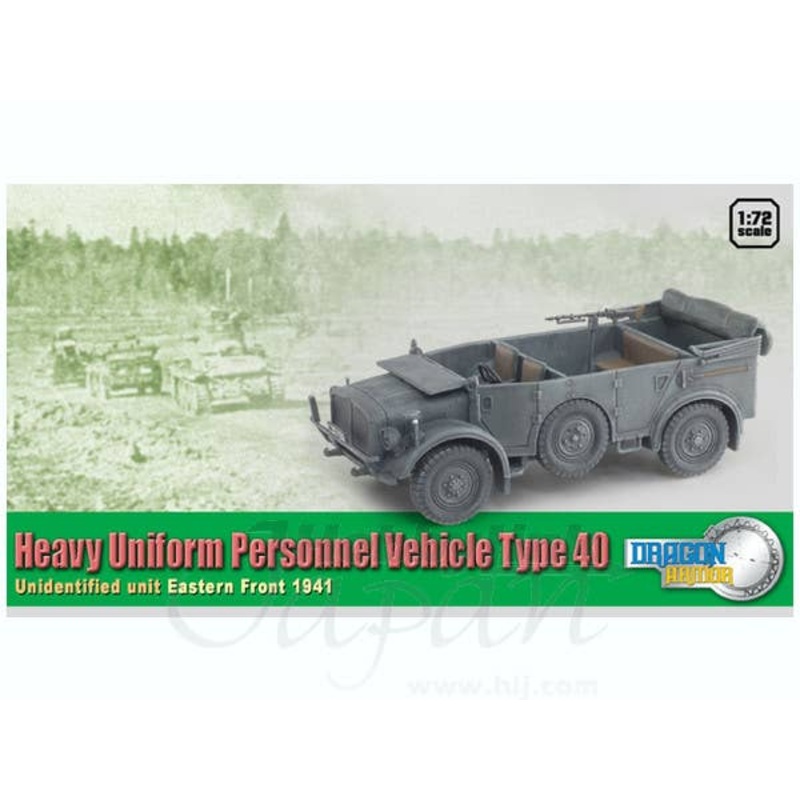 1/72 Heavy Uniform Personnel Vehicle Type 40 Unidentified Unit Eastern Front 1941