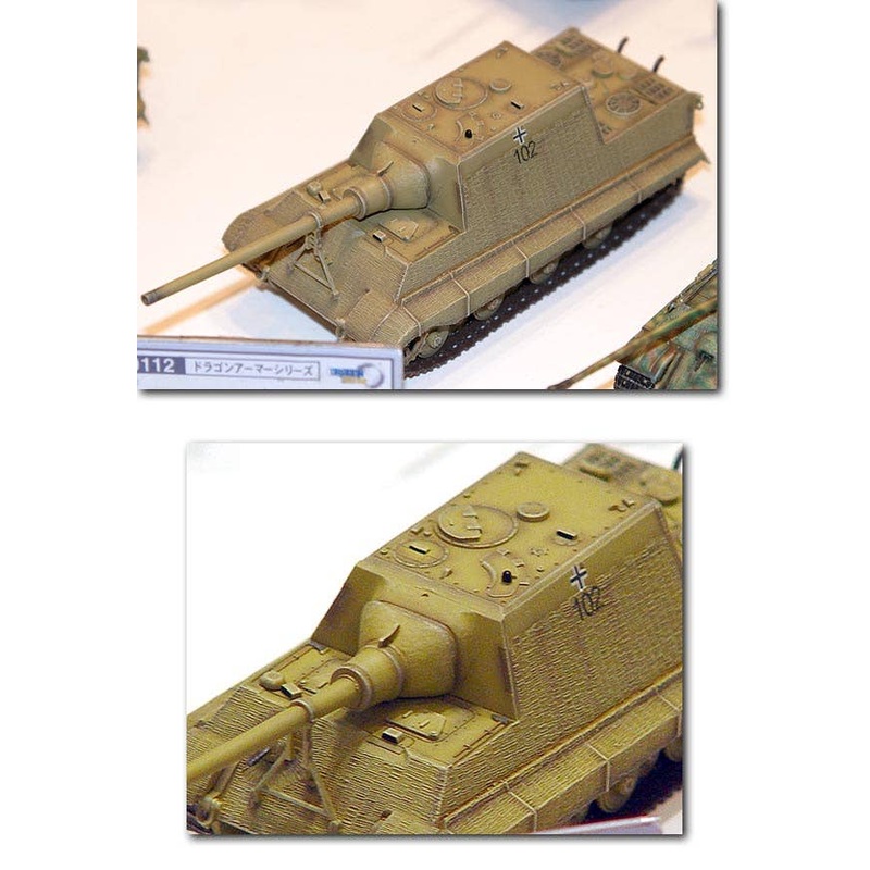 1/72 Jagdtiger Porsche w/Zim. sPzJgAbt 653 German 1945