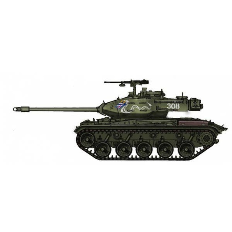 1/72 M41A3 Walker Bull Dog JGSDF