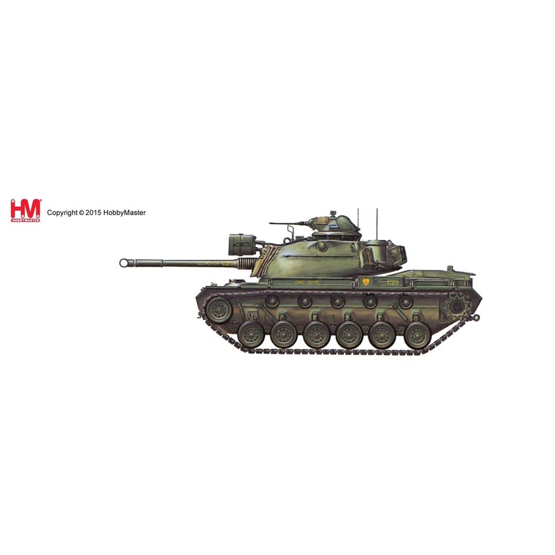 1/72 Patton MBT C Company, 1st Marine Tank Bttn. Da Nang, 1970