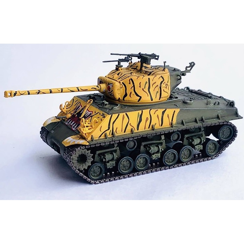 1/72 US Army M4A3E8 Sherman Tiger Face 24th Infantry Division Korean War 1951 Finished Product