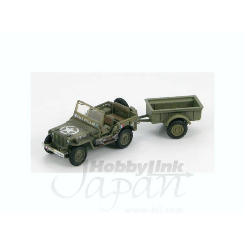1/72 Willys MB Jeep Division Leclerc