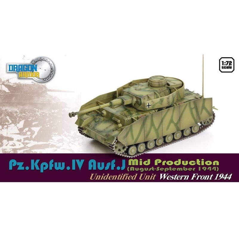 1/72 WWII Pz.Kpfw.IV Ausf.J Middle Production Western Front 1944