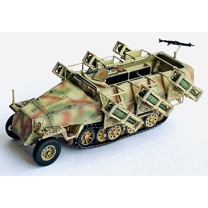 WW.II German Army Sd.Kfz.251/2 Ausf.D Wulframen 40 Mounted Finished Product