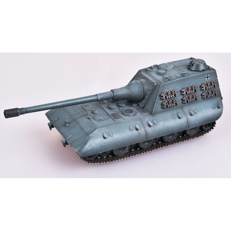 1/72 German WWII Jagdpanzer E100 Tank Destroyer with 170mm Gun 1946 German Grey