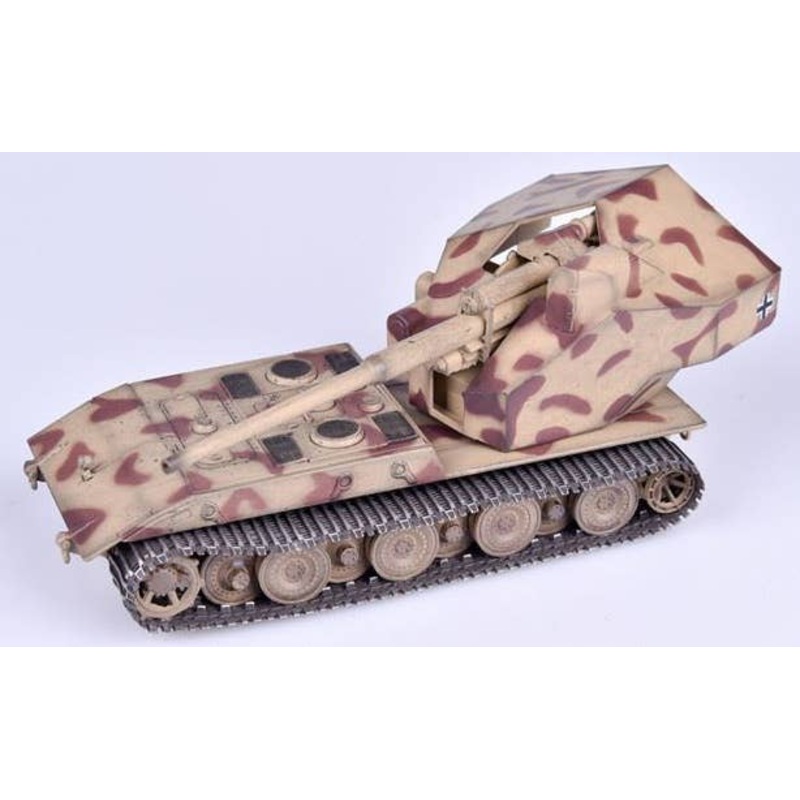 1/72 German WWII Waffentraeger auf E-100 with 128mm Gun Desert Camouflage 1946