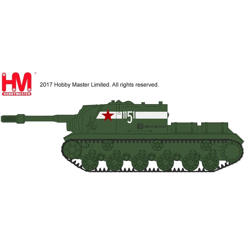 1/72 ISU-152 Tank Destroyer (Soviet Assault Gun Brigade Berlin 1945)
