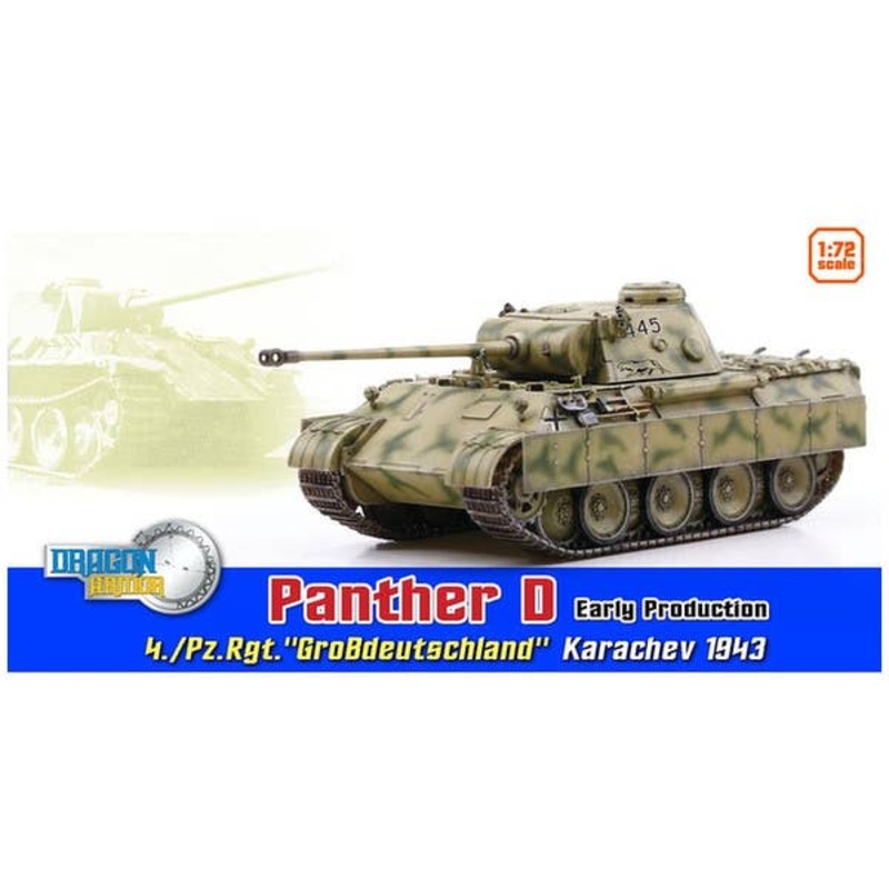 1/72 Panther D Early Production 4./Pz.Rgt. Gross Deutschland Karachev 1943