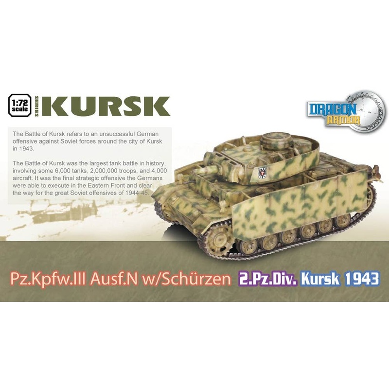 1/72 Pz.Kpfw.III Ausf.N w/Schurzen 2.Pz.Div. Kursk 1943