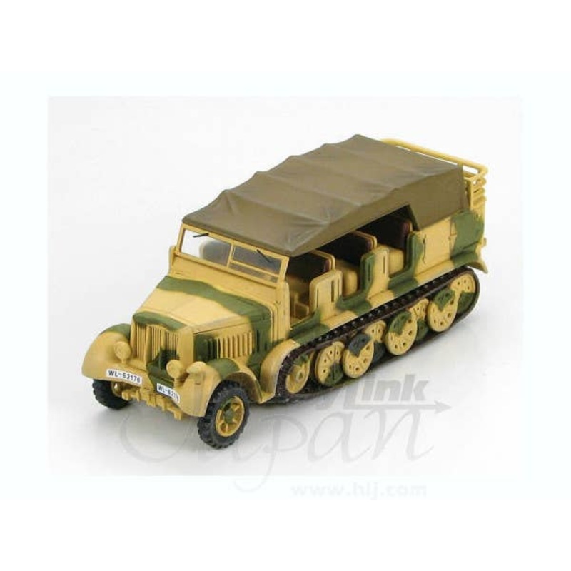 1/72 Sd.Kfz.7 German 8 Ton Half Track WL-62176 Luftwaffe WWII