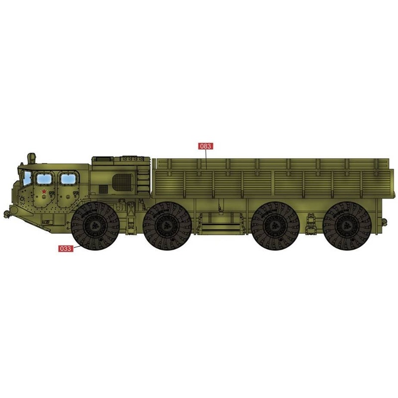 1/72 Soviet Army MAZ 7911 Heavy Truck