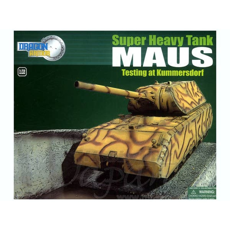 1/72 Super Heavy Tank Maus Kummersdorf