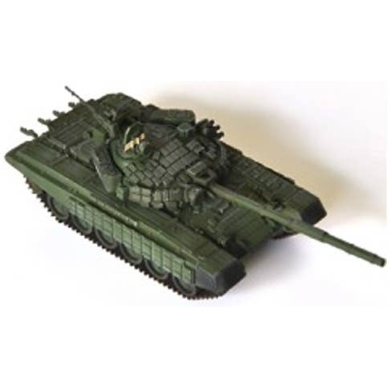 1/72 T-72B Main Battle Tank 2008 Georgian War w/ ERA & Command Shield