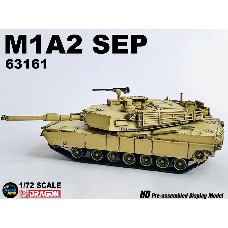 1/72 US M1A2 Abrams SEP 4th Infantry Division 67th Armored Regiment 3rd Battalion 2003 Iraq Completed Product