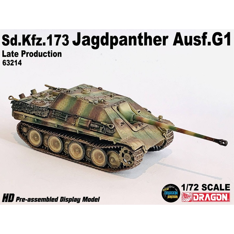 1/72 WW.II German Tank Destroyer Jagdpanther G1 Late Production 560th Heavy Tank Destroyer Battalion Ardennes 1944 Complete Product