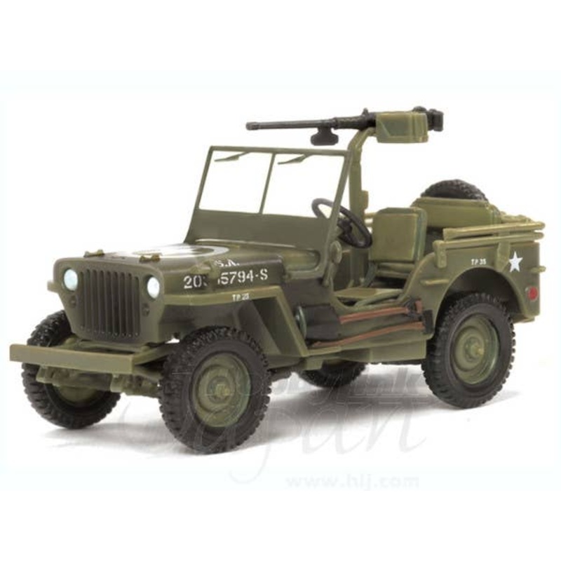 WWII 1/4 Ton 4X4 Truck w/.50cal Heavy Machine Gun