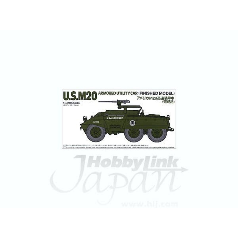1/48 US M20 Armored Utility Car Finished Model