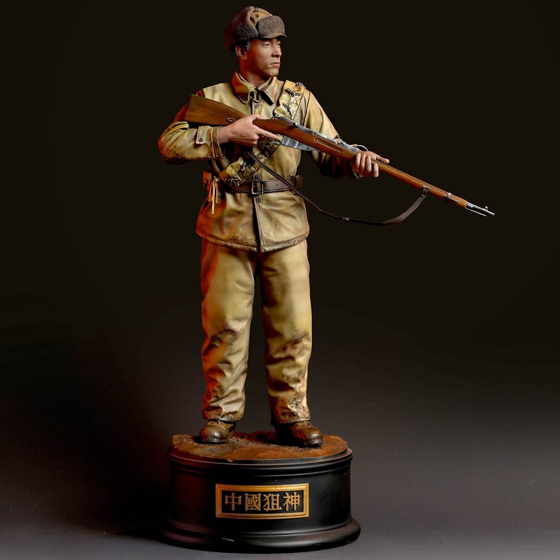 1/6 Chinese People's Volunteer Army Ace Sniper (Pre-Painted Completed)