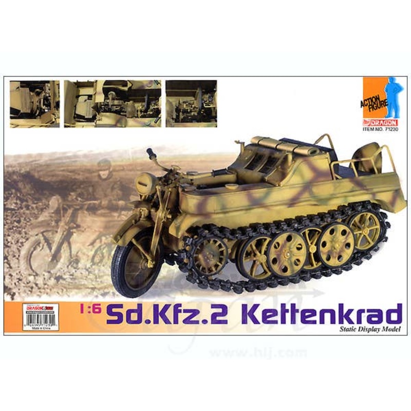 1/6 Sd.Kfz.2 Kettenkrad Static Display Finished Model