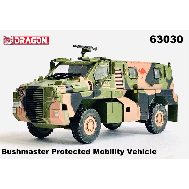 1/72 Australian Army Bushmaster Iraq Dispatch Unit Finished Product