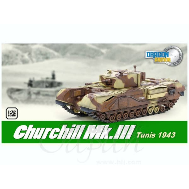 1/72 Churchill Mk.III Tunis 1943