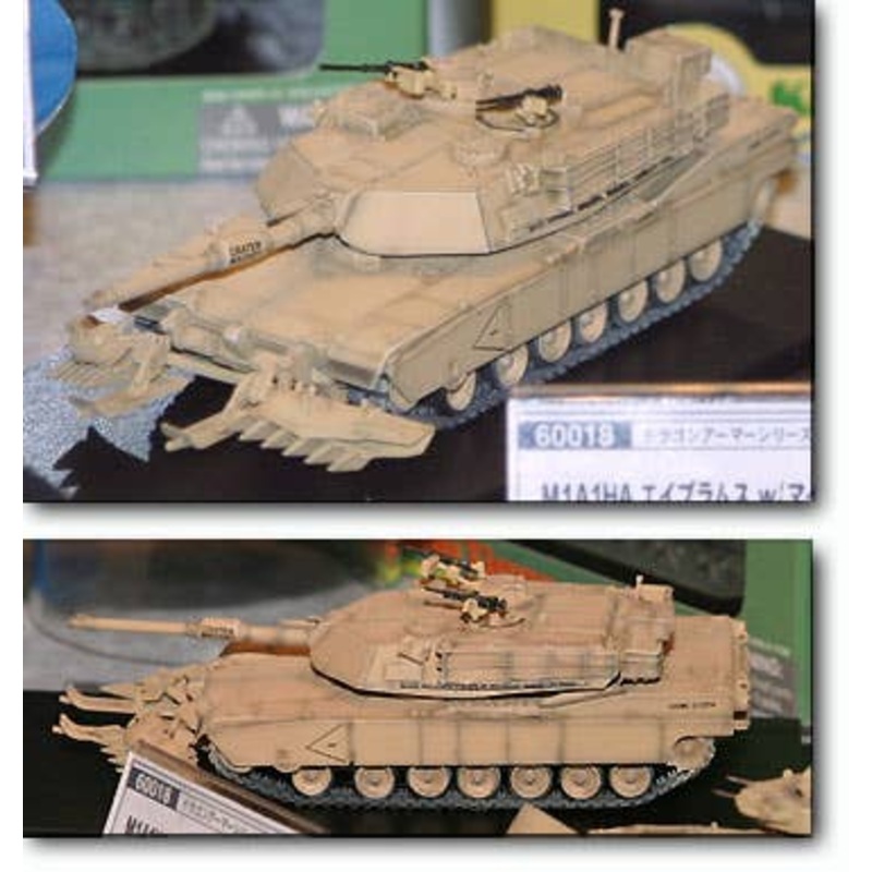 1/72 M1A1HA Abrams w/Mine Plow Mojave Desert '96