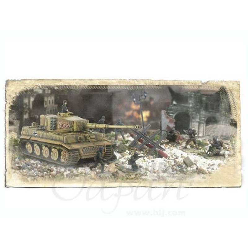 1/72 Tiger I & Soldiers Set Normandy 1944