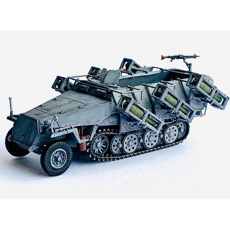 WW.II German Army Sd.Kfz.251/2 Ausf.D Wurfrahmen 40 Mounted Finished Product