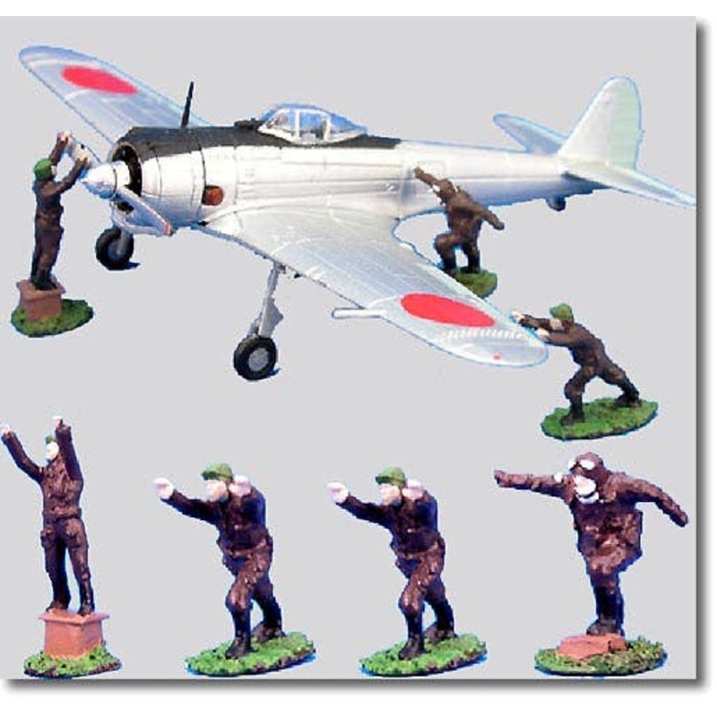 1/144 Military Air Base Mechanic Crew 1