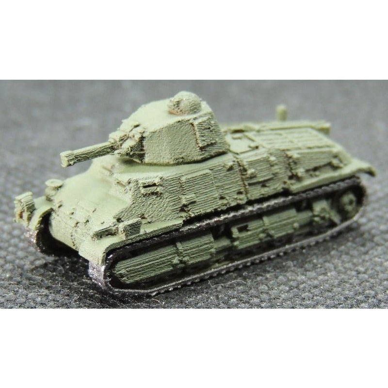 1/144 somua-s35 Painted