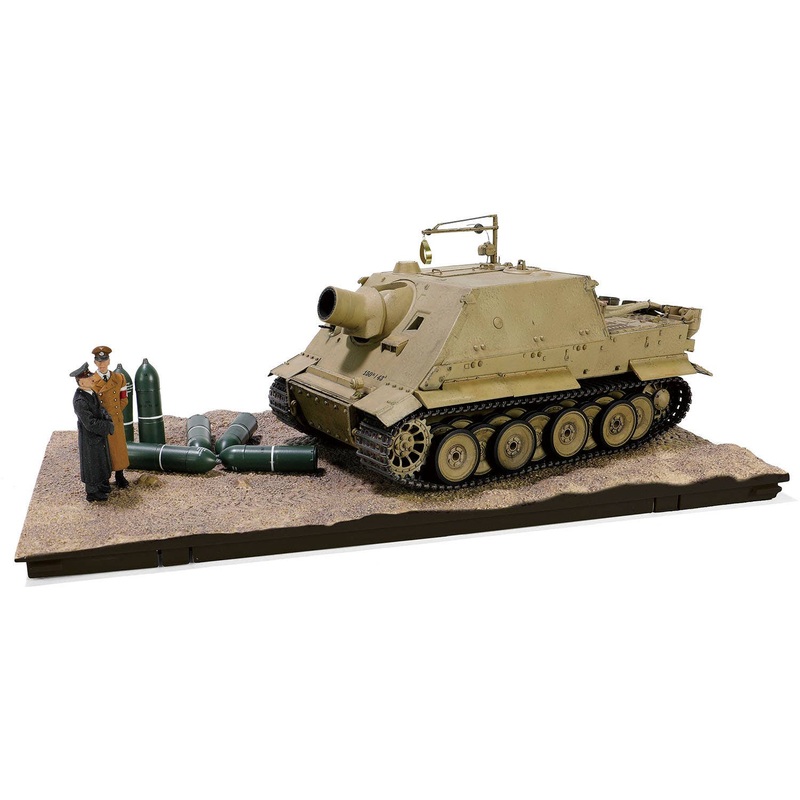 1/32 WW.II German Army 38cm Assault Mortar Sturm Tiger Allis Drill Ground October 20, 1943 Finished Product