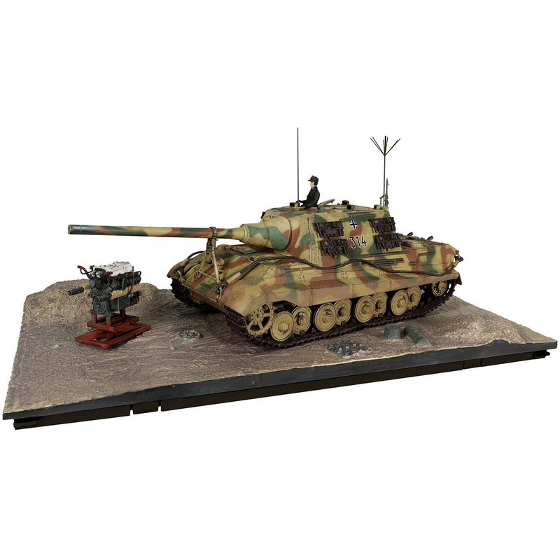 1/32 WW.II German Tank Destroyer Jagdtiger Porsche Type Finished Product
