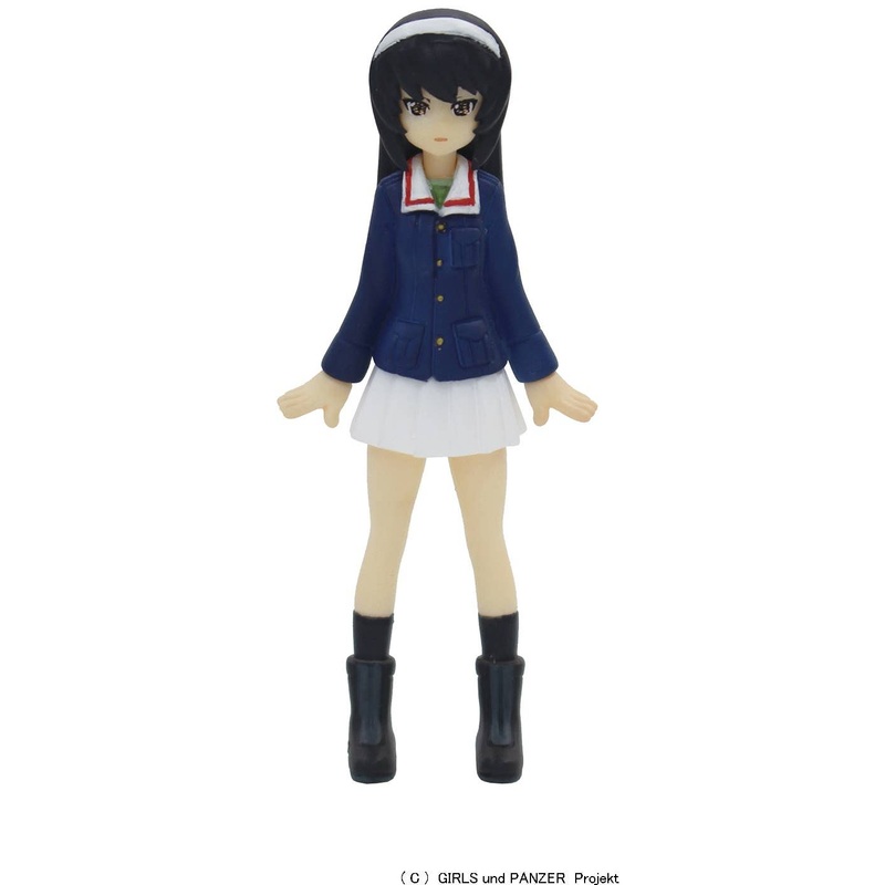 1/35 Girls und Panzer: Mako Reizei Figure PVC