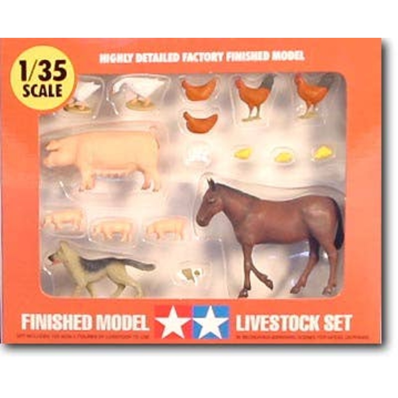 1/35 Livestock Set (Completed)
