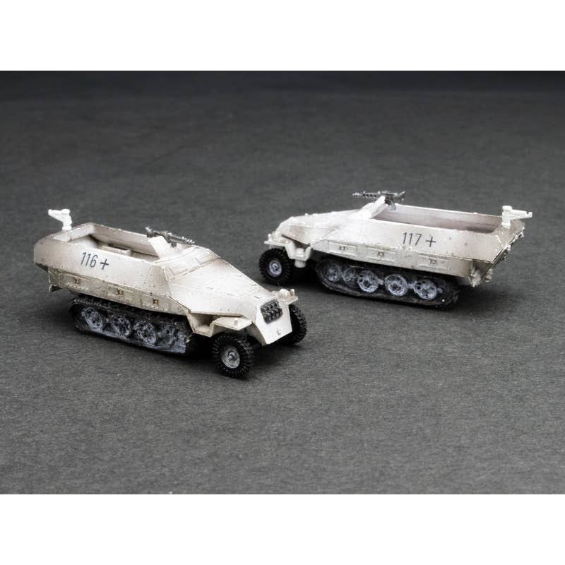 WWII German Sd.kfz 251/1 Winter Colors