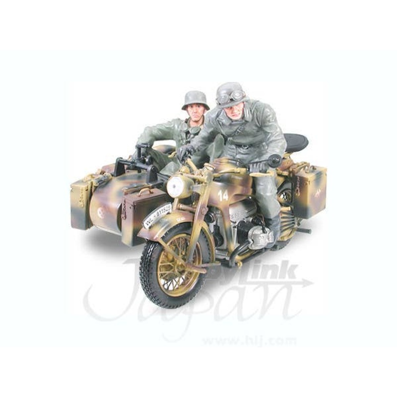 1/10 Zundapp KS750 w/Side Car & Figure