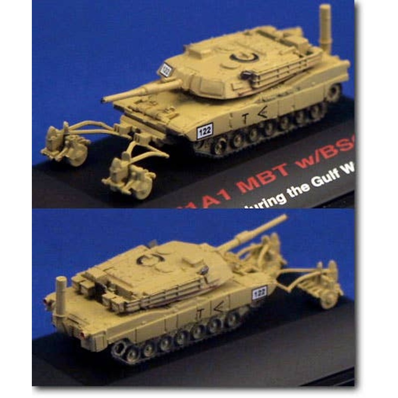 1/144 M1A1 MBT w/BSC USMC Gulf War Completed