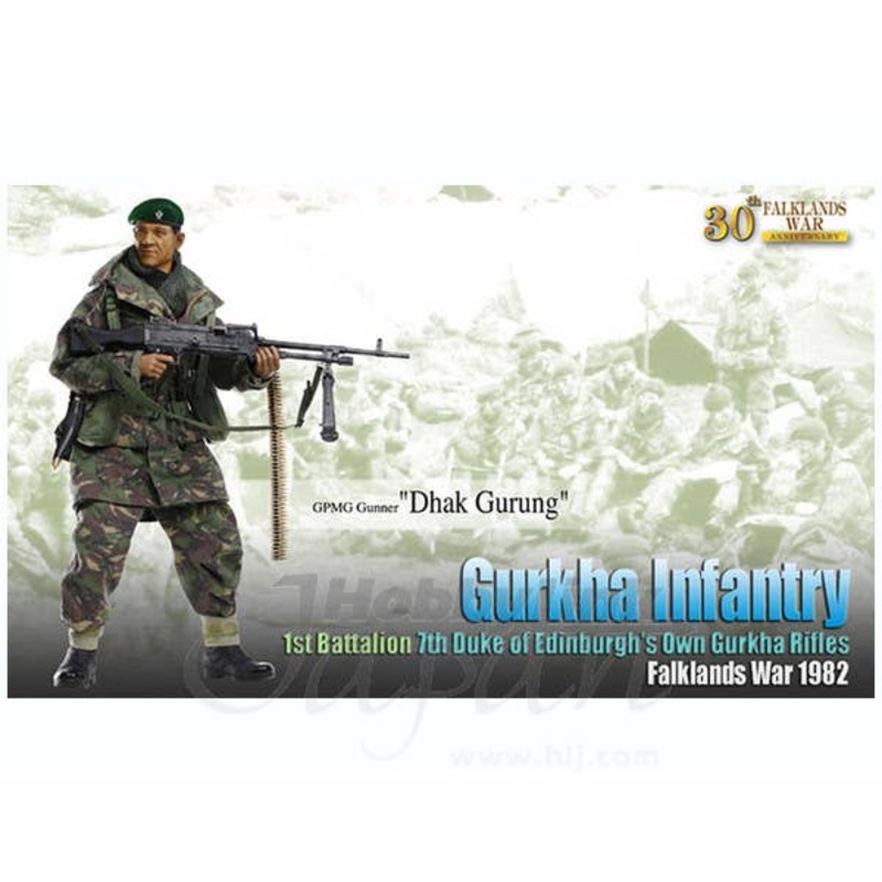1/6 Gurkha Infantry 1st Battalion 7th Duke of Edimburgh's Own Gurkha Rifles Falklands War 1982