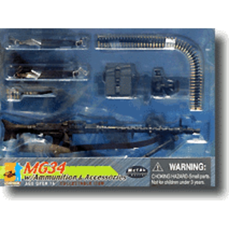 1/6 MG34 w/Ammunition & Accessories