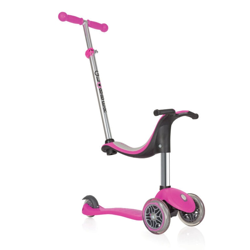 GLOBBER EVO-4-IN-1 PINK SCOOTER