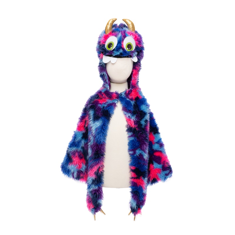 GOOBER THE MONSTER CAPE-SIZE 4-6